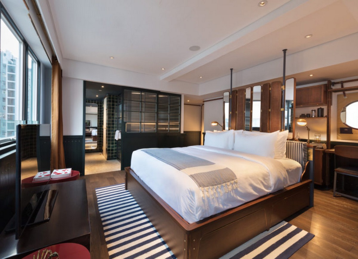 A look at the interior design of The Flaming Hotel