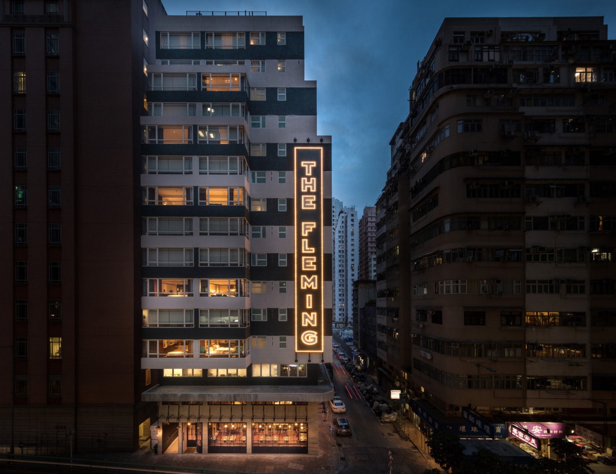 A look at the interior design of The Flaming Hotel