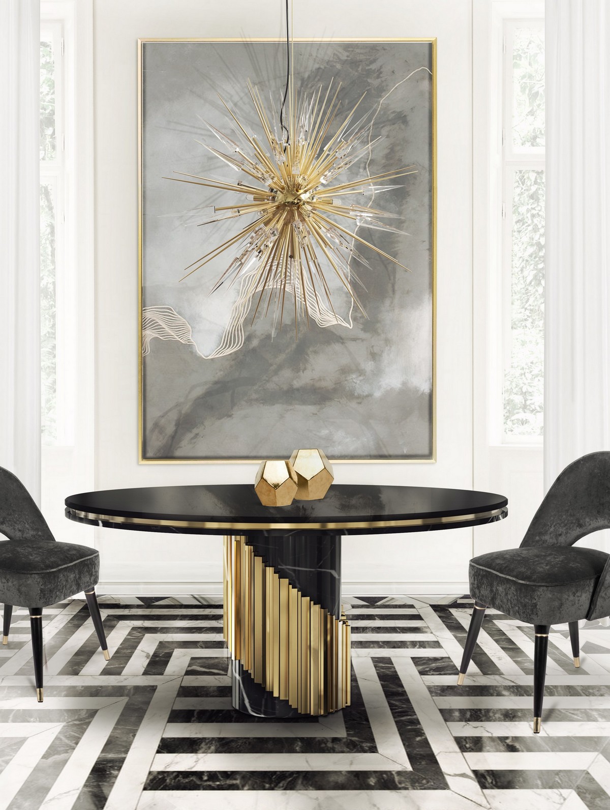 Artistic Dining Table Ideas For An Exquisite Dining Room Decor