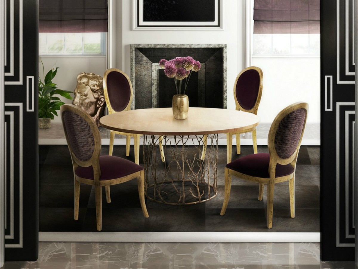 Artistic Dining Table Ideas For An Exquisite Dining Room Decor (Part II)