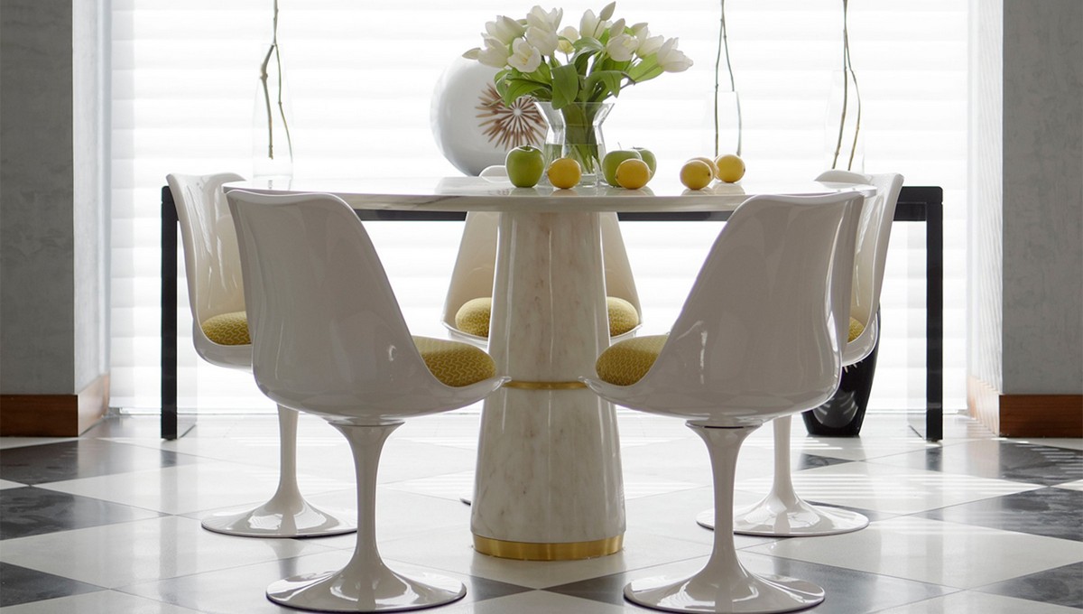 Agra Dining Table: Exclusive Dining Room Decor at Covet NYC
