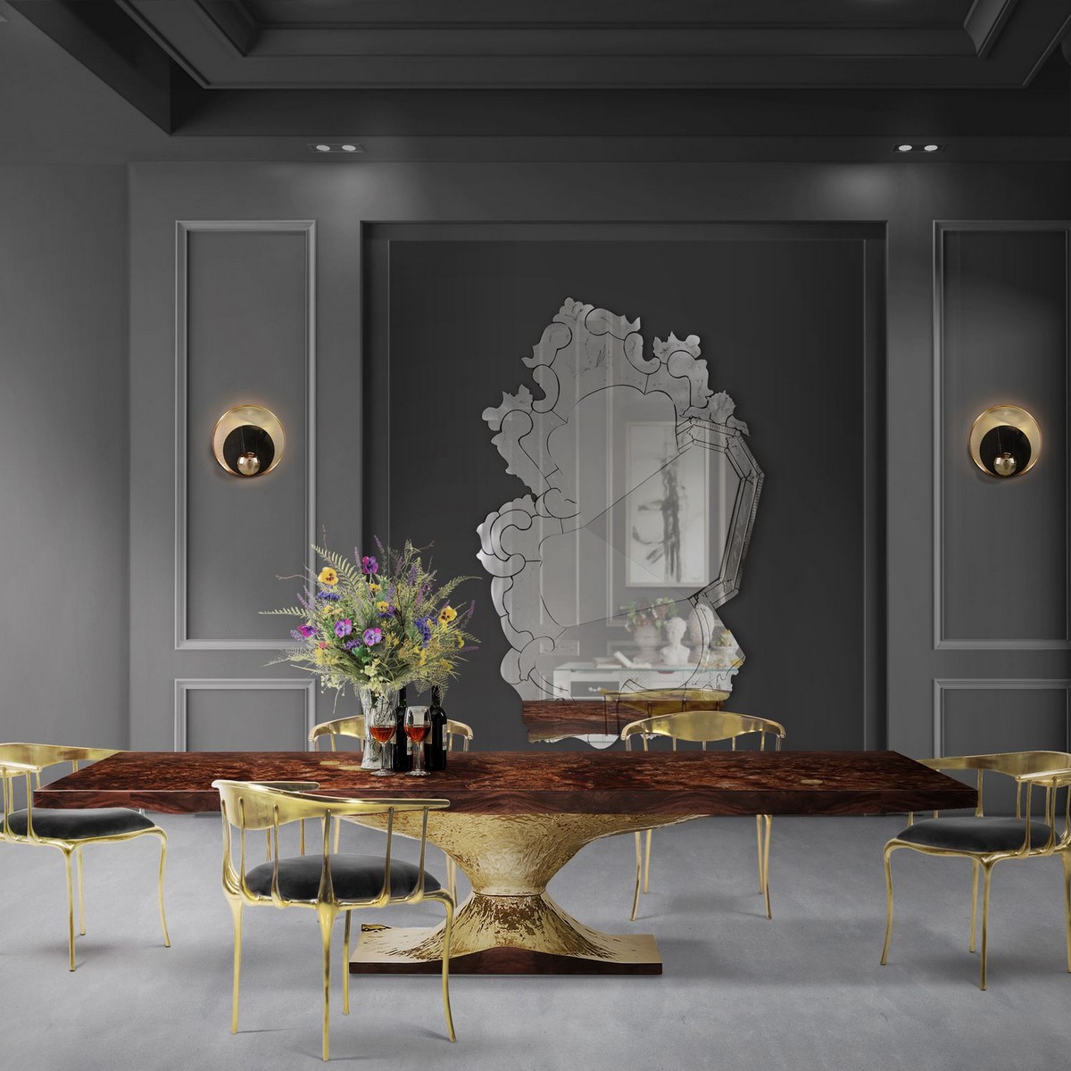 Curated Design: Contemporary Dining Room Ambiances