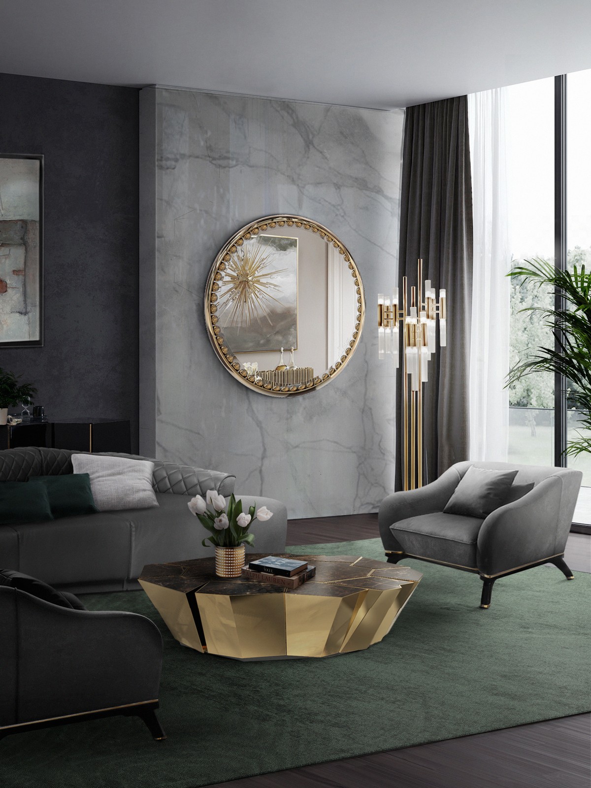 Top Golden Coffee Tables