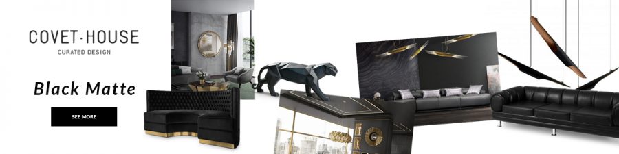kelly wearstler Dining Room Projects by Kelly Wearstler 1200x300 moodboard black matte article 900x225